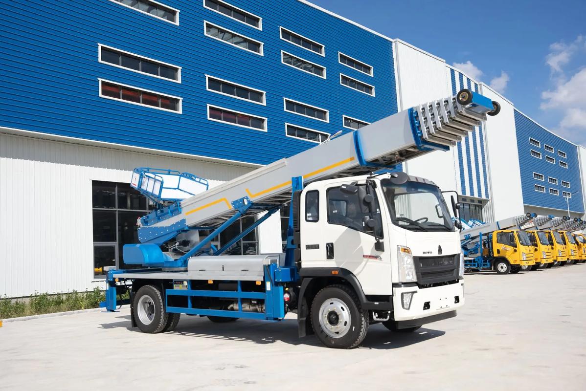 镇宁出租云梯车高空作业车 建筑垃圾搬运